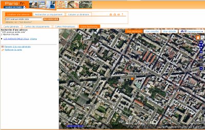 photo a&eacute;rienne du quartier