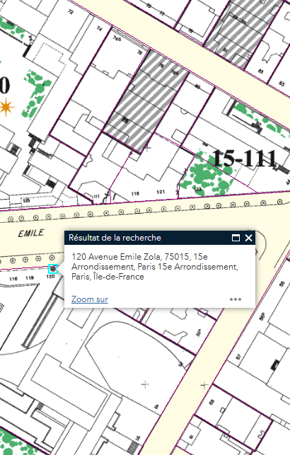 carte des risques de la Mairie de Paris