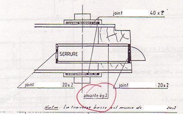 notice d'une serrure d'une porte coupe-feu